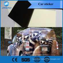 Strong adhesive die cut stiker for car parking For Pigment And Dye Ink